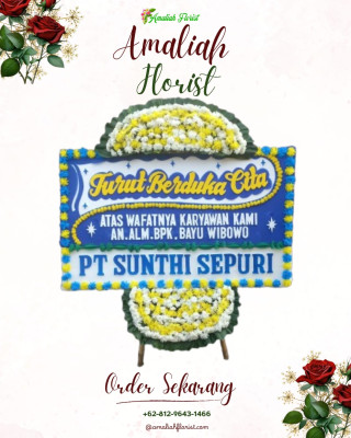 Papan Bunga Duka di Simpang Jernih